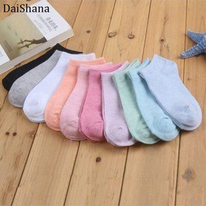 10Pairs Woman Socks low cut ankle high 7.5-9.5